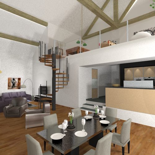 3D Architecture intérieur Haute Savoie