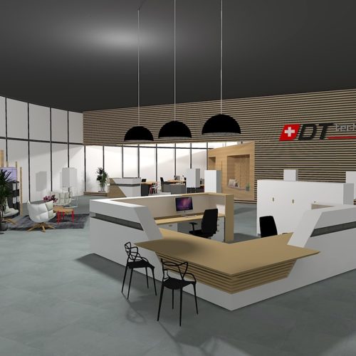 Agencement showroom Cluses