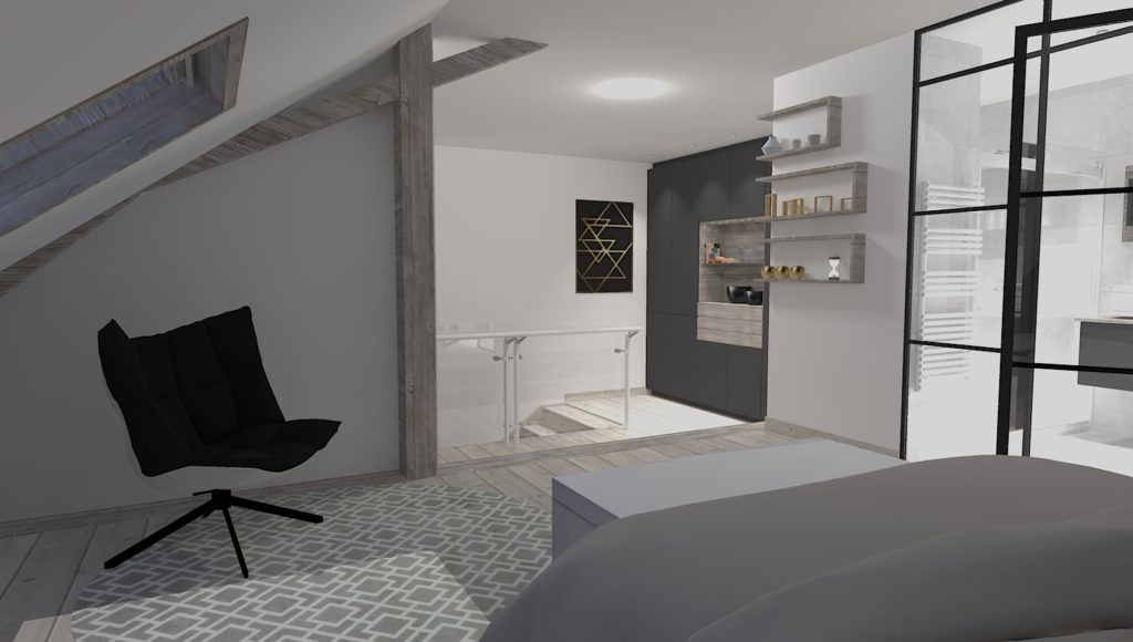 Aménagement chambre Boëge