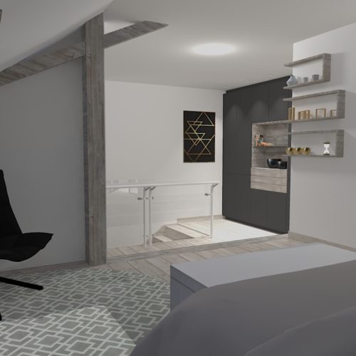 Aménagement chambre Boëge