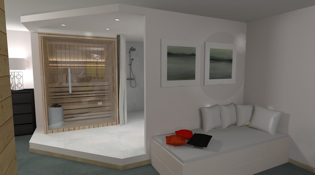 Aménagement Sauna